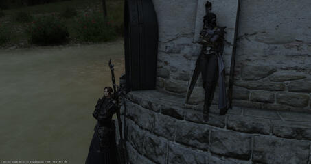 Gil and Luna, mercenaries