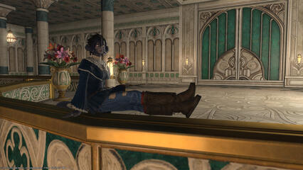 lounging in Sharlayan